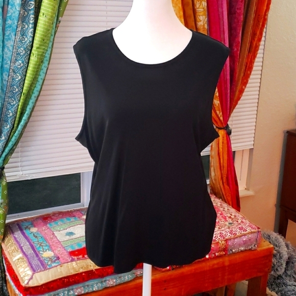 NY & CO Black Sleeveless Top from 1997 - Picture 1 of 3